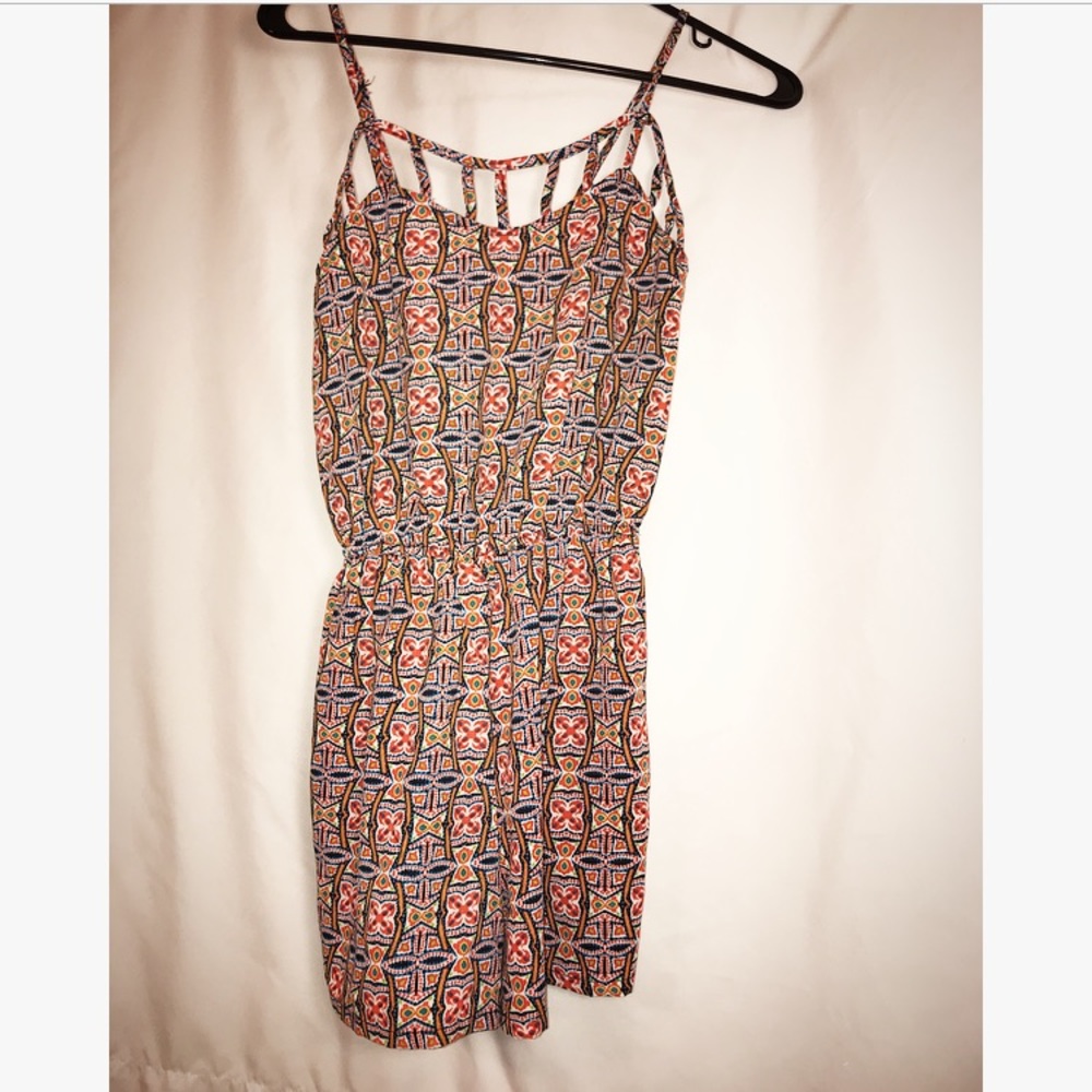 Printed romper